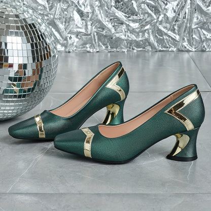 Festive, Fashionable, And Durable Women'S High Heels: Seasonal, Glossy, And Easy to Match