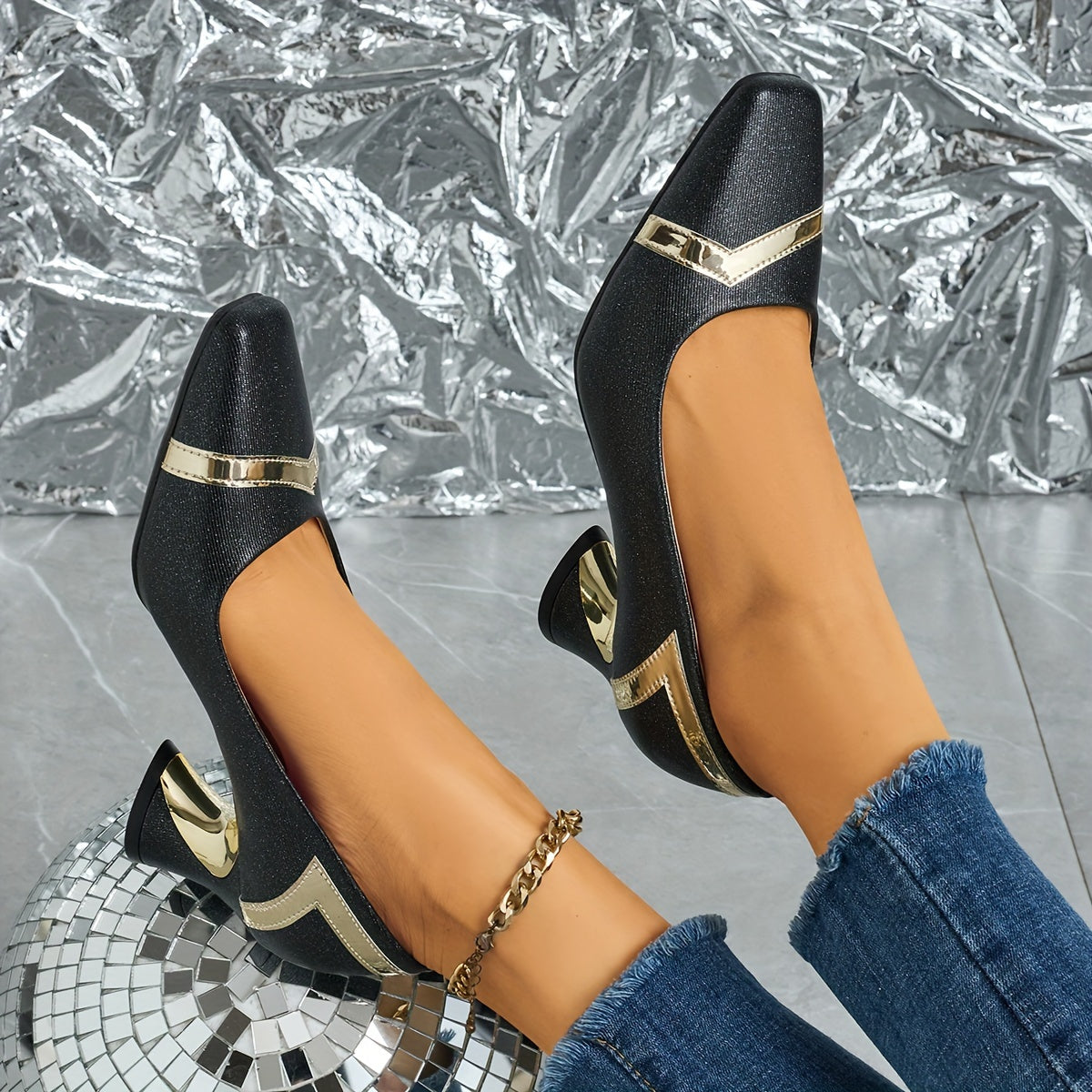 Festive, Fashionable, And Durable Women'S High Heels: Seasonal, Glossy, And Easy to Match