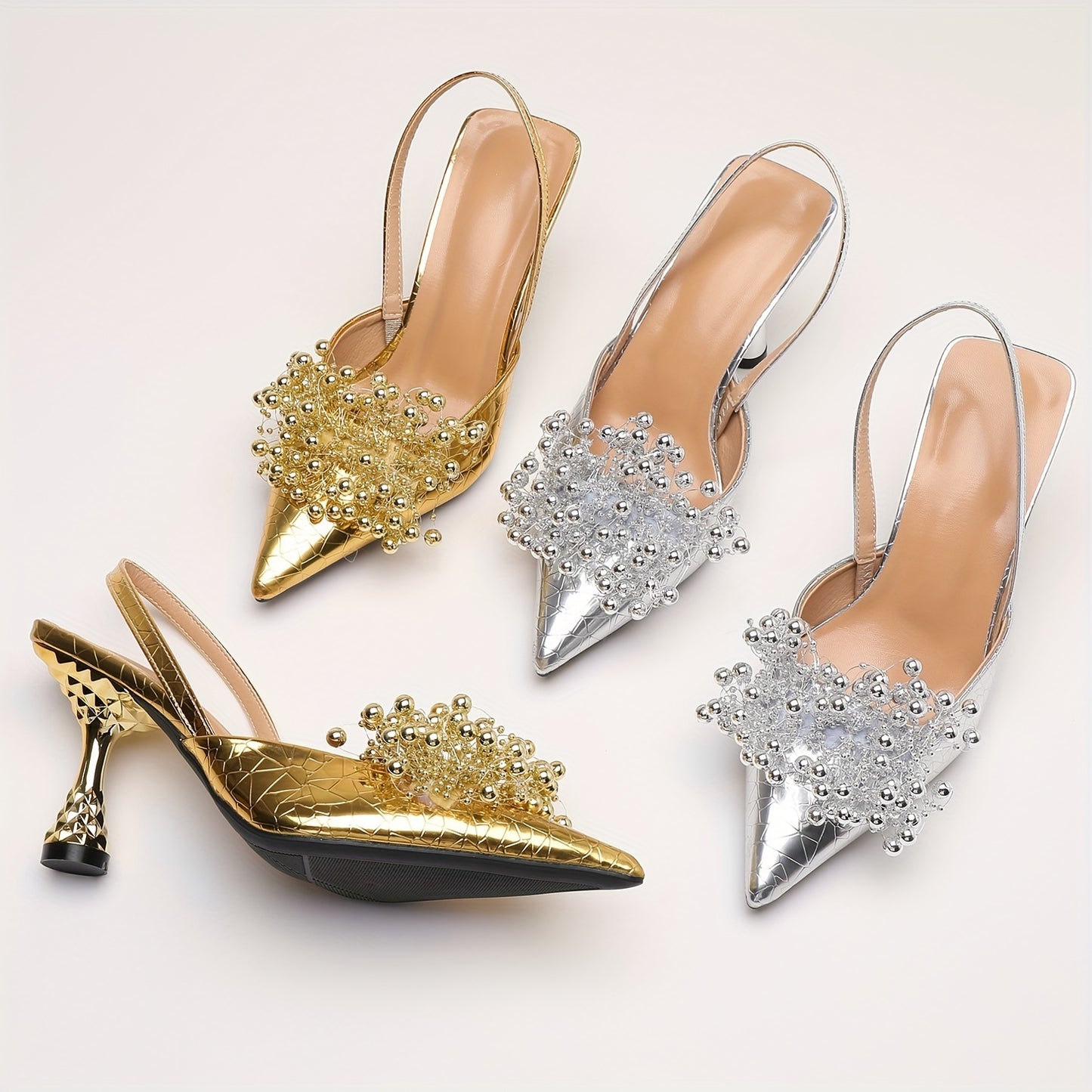Pointed Toe Stiletto Sandals For Women 2023 New Summer Style Fairy Style One-strap High Heels