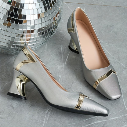 Festive, Fashionable, And Durable Women'S High Heels: Seasonal, Glossy, And Easy to Match