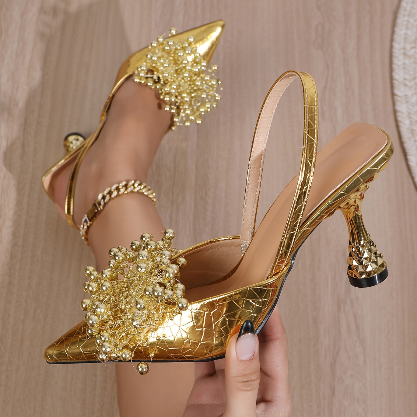 Pointed Toe Stiletto Sandals For Women 2023 New Summer Style Fairy Style One-strap High Heels