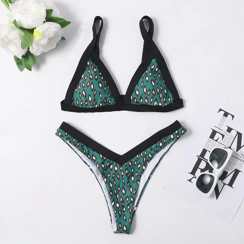 2020 Solid Swimsuit High Waist Bikini Women's Swimsuit Push-up Bikini Set Patchwork Bikini Brazilian Summer Beach Swimsuit