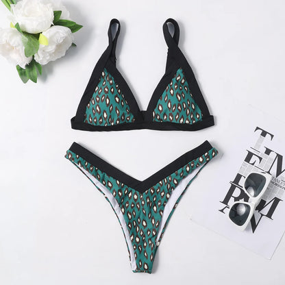 2020 Solid Swimsuit High Waist Bikini Women's Swimsuit Push-up Bikini Set Patchwork Bikini Brazilian Summer Beach Swimsuit