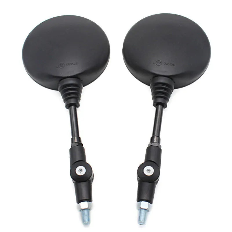 2pcs Foldable Round 10MM Scooter Rear Mirror for KTM Mirror Motocross Accessories for Bike Rearview Motorcycle Mirrors
