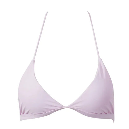 Women Bikini Tops Swimsuit Separates Bikini Bra Padded Solid Bandeau Push Up Bikini 2024 Women Swimsuits