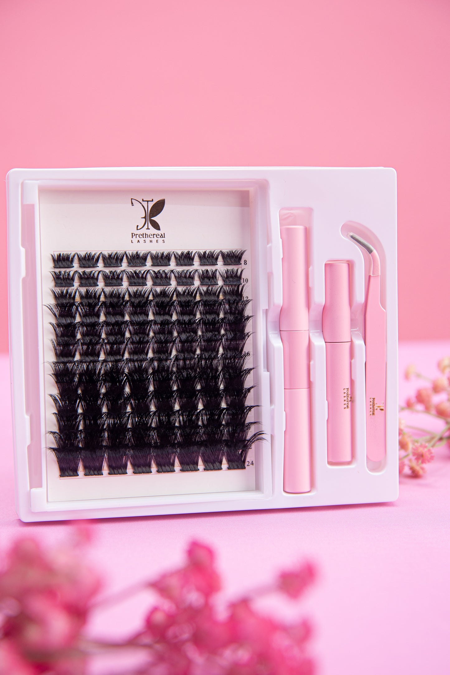 💥 Prethereal Full Glam Cluster Lashes – Volume Set 💥