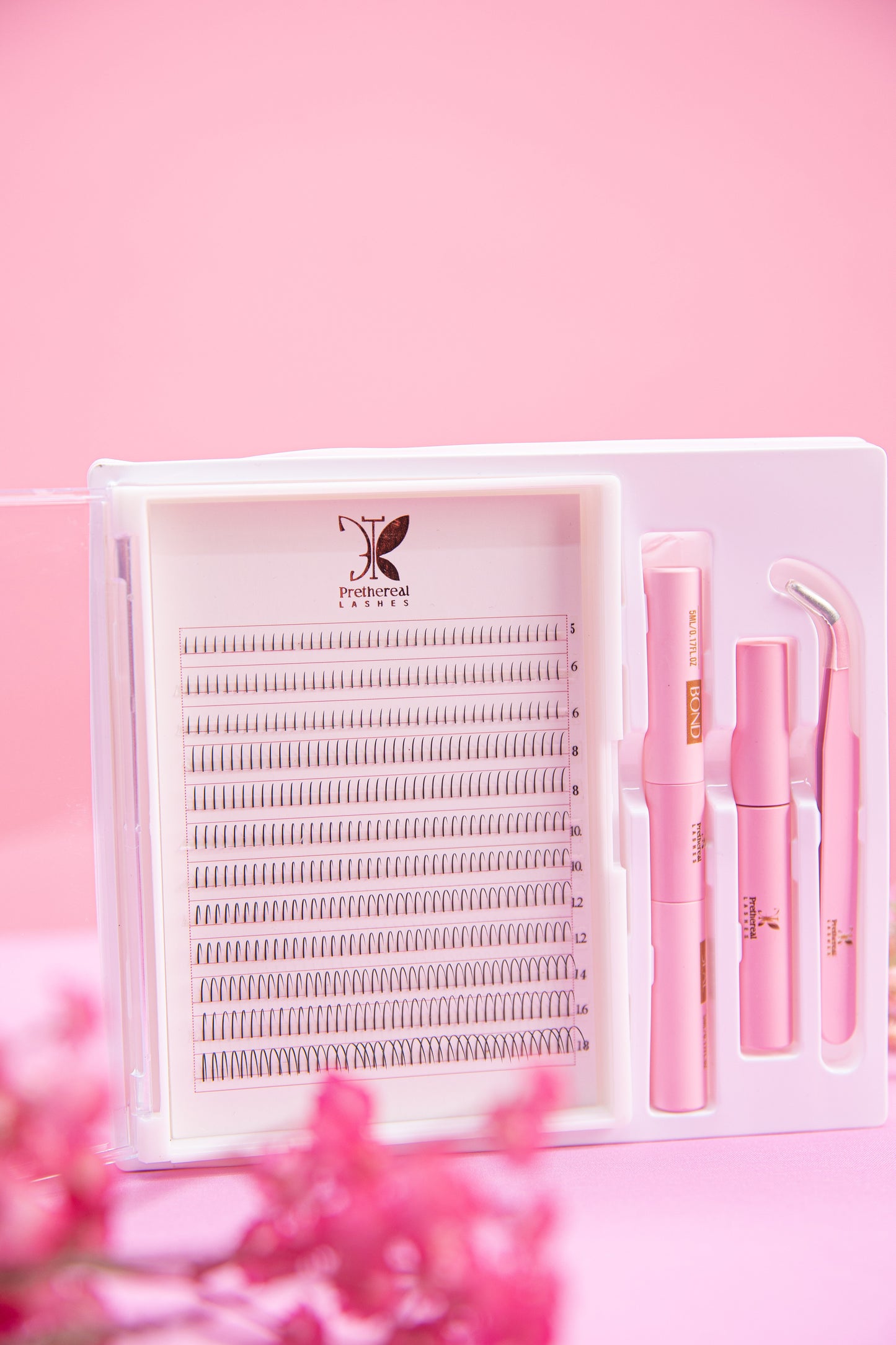 🌸 Prethereal Bottom Cluster Lashes – Doll Finish Set 🌸
