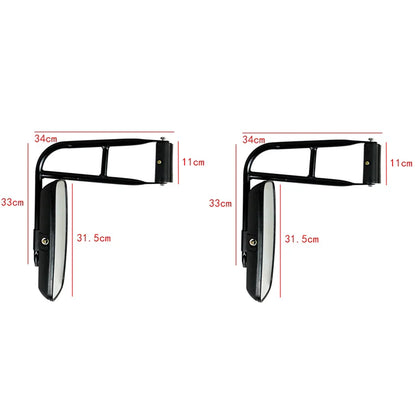Direct Insertion Reversing Mirror Loader Reversing Mirror Engineering Vehicle Tractor Large Field Of View Rearview Mirror