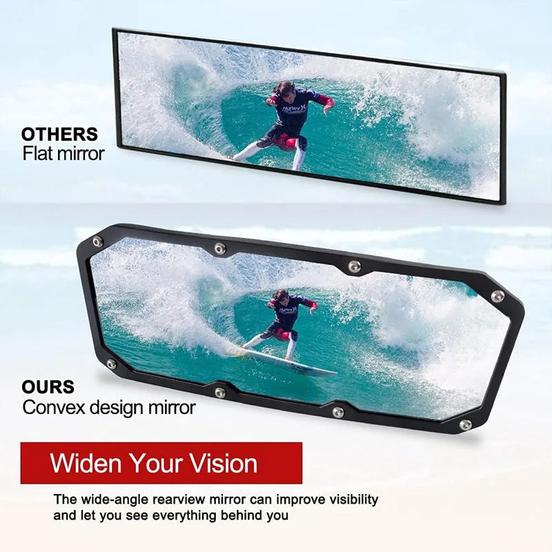 Boat Mirrors Rear View Reflective Mirror Rearview Mirrors Clear View Marine Mirror Review Mirror Wide Angle Interior Mirrors