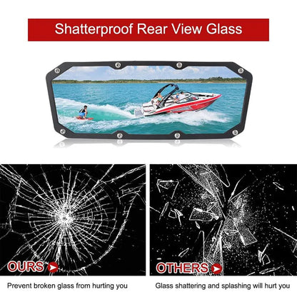 Boat Mirrors Rear View Reflective Mirror Rearview Mirrors Clear View Marine Mirror Review Mirror Wide Angle Interior Mirrors