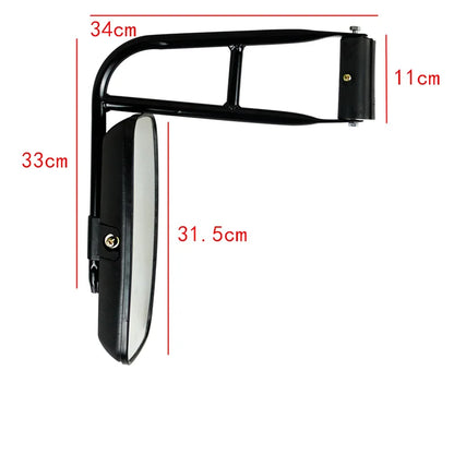Direct Insertion Reversing Mirror Loader Reversing Mirror Engineering Vehicle Tractor Large Field Of View Rearview Mirror