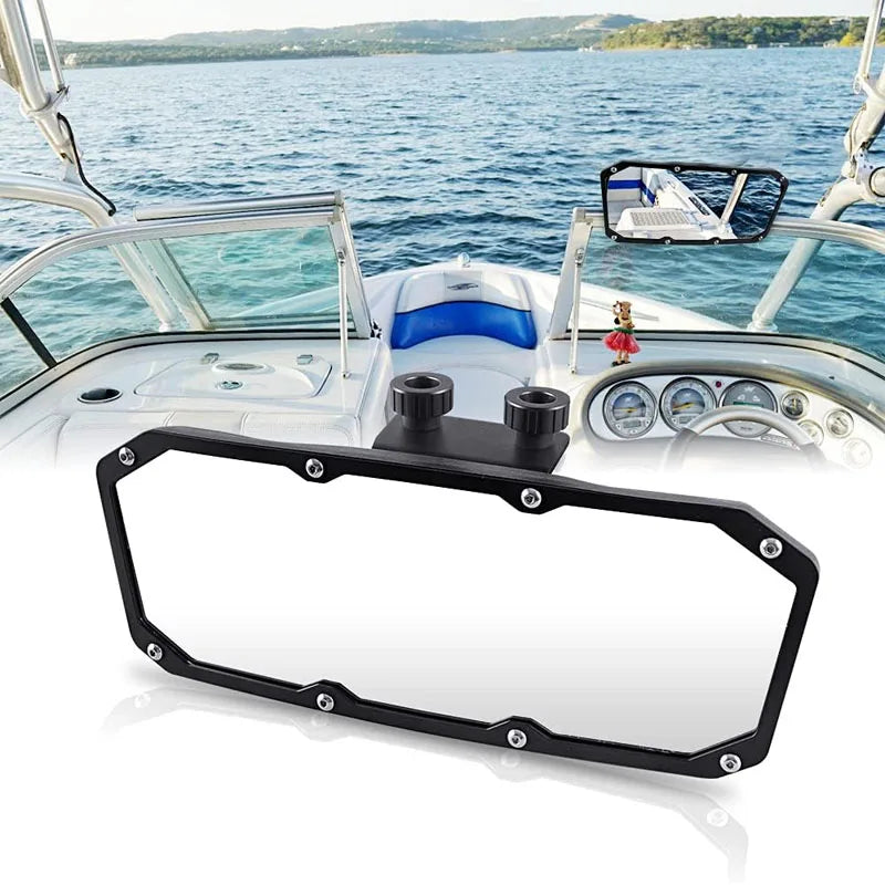 Boat Mirrors Rear View Reflective Mirror Rearview Mirrors Clear View Marine Mirror Review Mirror Wide Angle Interior Mirrors