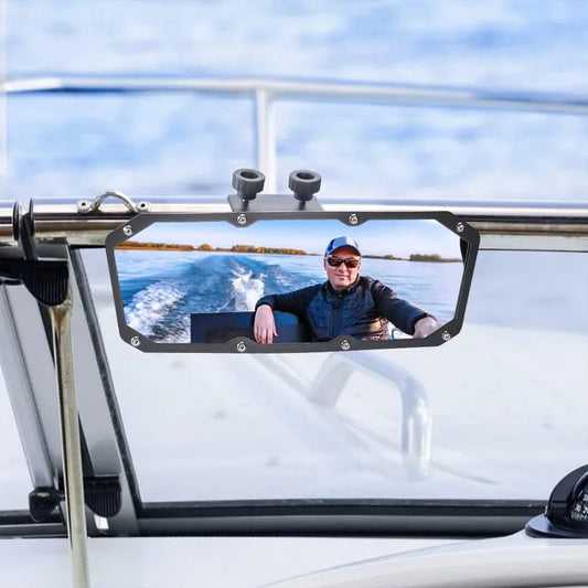 Boat Mirrors Rear View Reflective Mirror Rearview Mirrors Clear View Marine Mirror Review Mirror Wide Angle Interior Mirrors