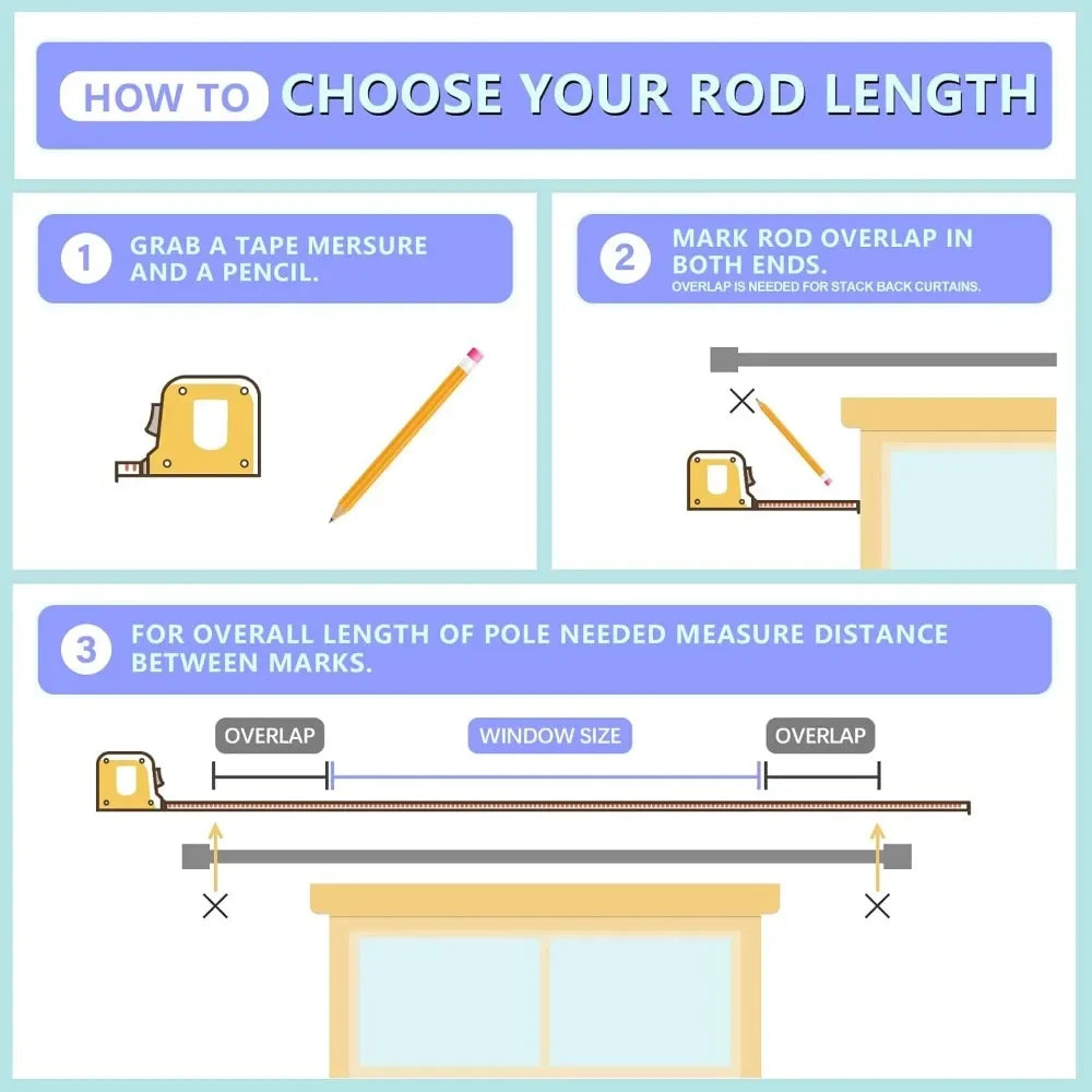 Curtain Rods Windows 16 to 144 Inches Adjustable Length 1 Inch Diameter Curtain Rod with Aluminium End Cap Antique Bronze