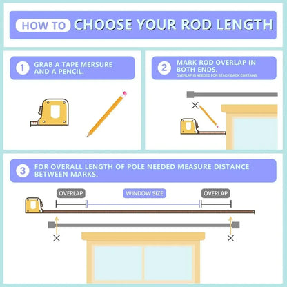 Curtain Rods Windows 16 to 144 Inches Adjustable Length 1 Inch Diameter Curtain Rod with Aluminium End Cap Antique Bronze