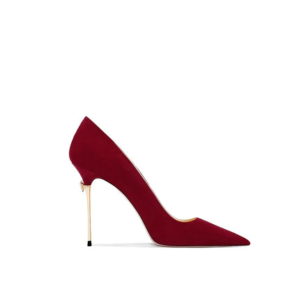 Autumn High Quality Women's High Heels Classic Pointed Women's Pumps Fashion Slim Heels Office Single Shoes Sexy slim high heels