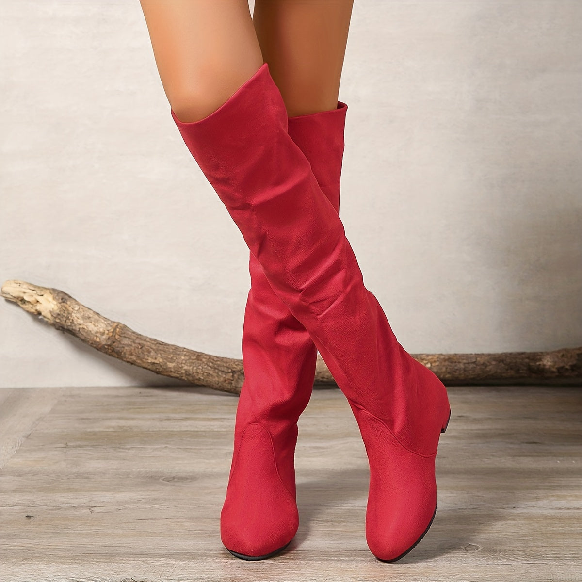 Women's Boots High Boots Flat Low Heels Long Boots